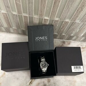 Jones New York Silver  Anna Watch “ new in box”